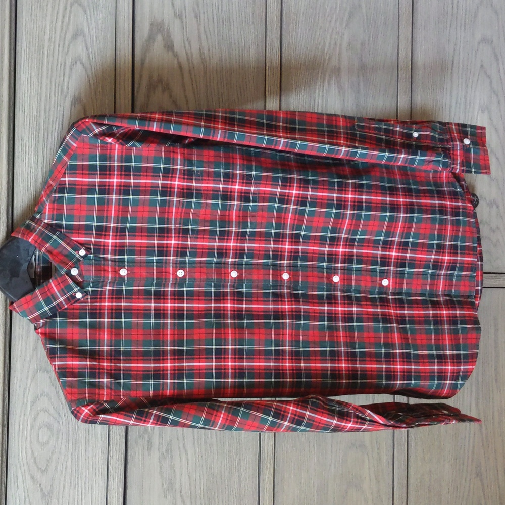 J Crew Plaid Button Down Shirt